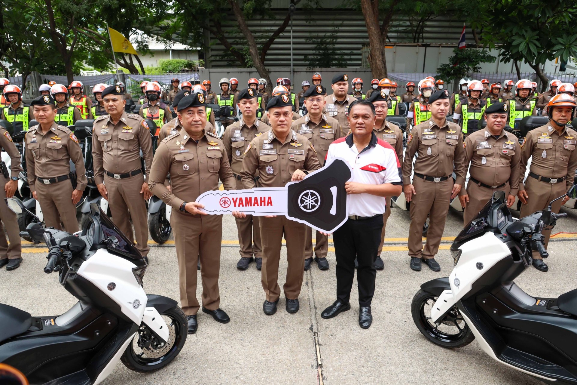 ไทยยามาฮ่าส่งมอบ YAMAHA NMAX 155 ใหม่ จำนวน 1,001 คัน