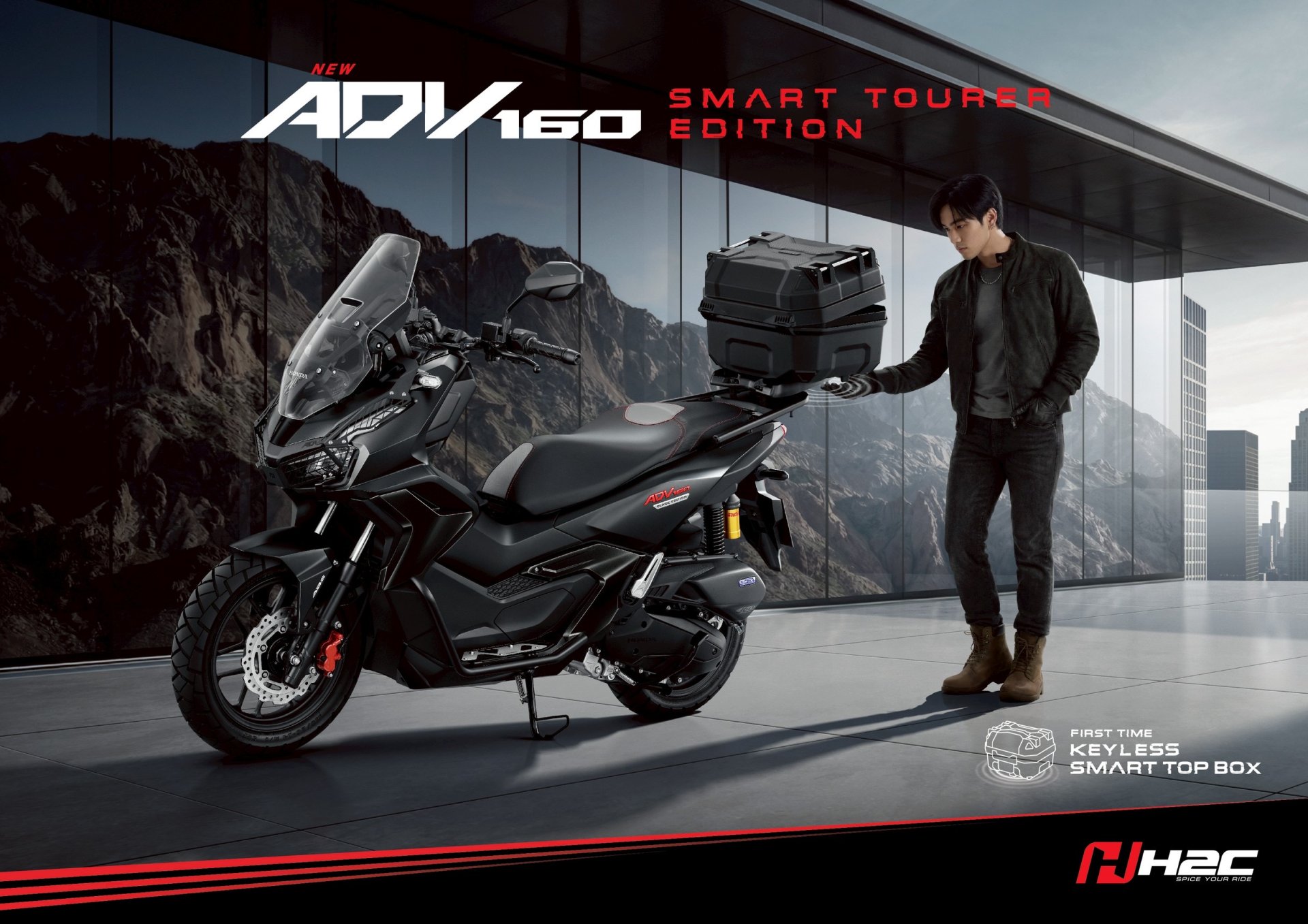 New Honda ADV160 H2C Smart Tourer Edition