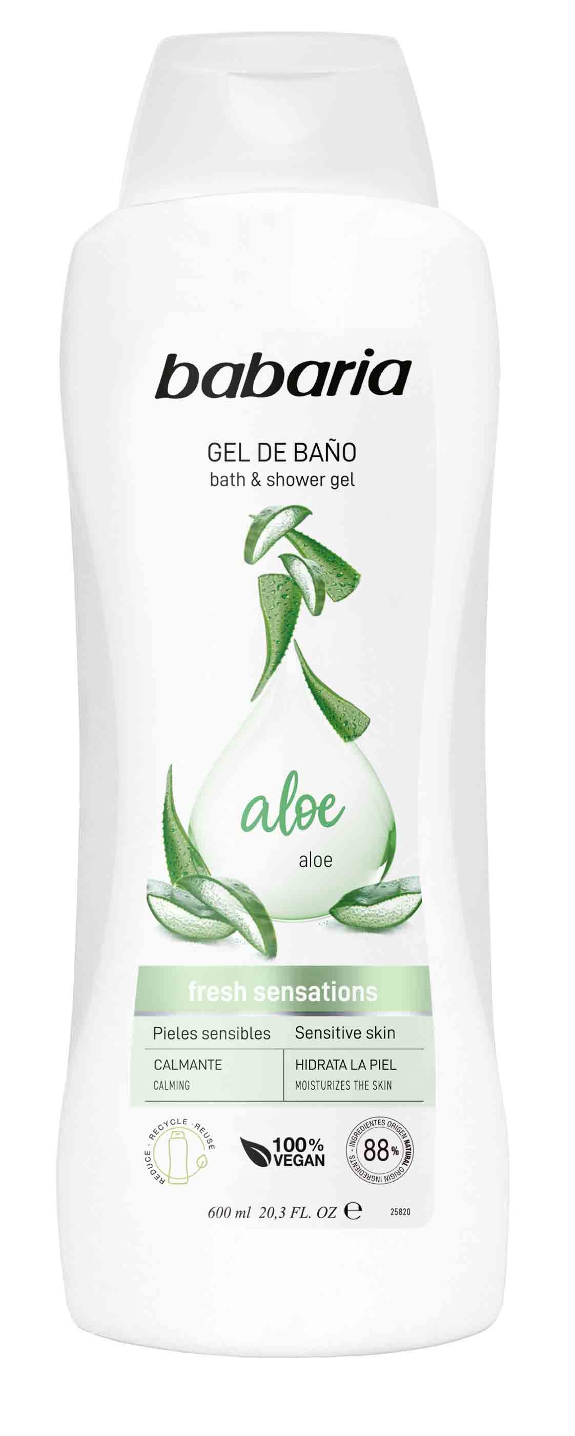 Babaria Bath and Shower Gel Aloe