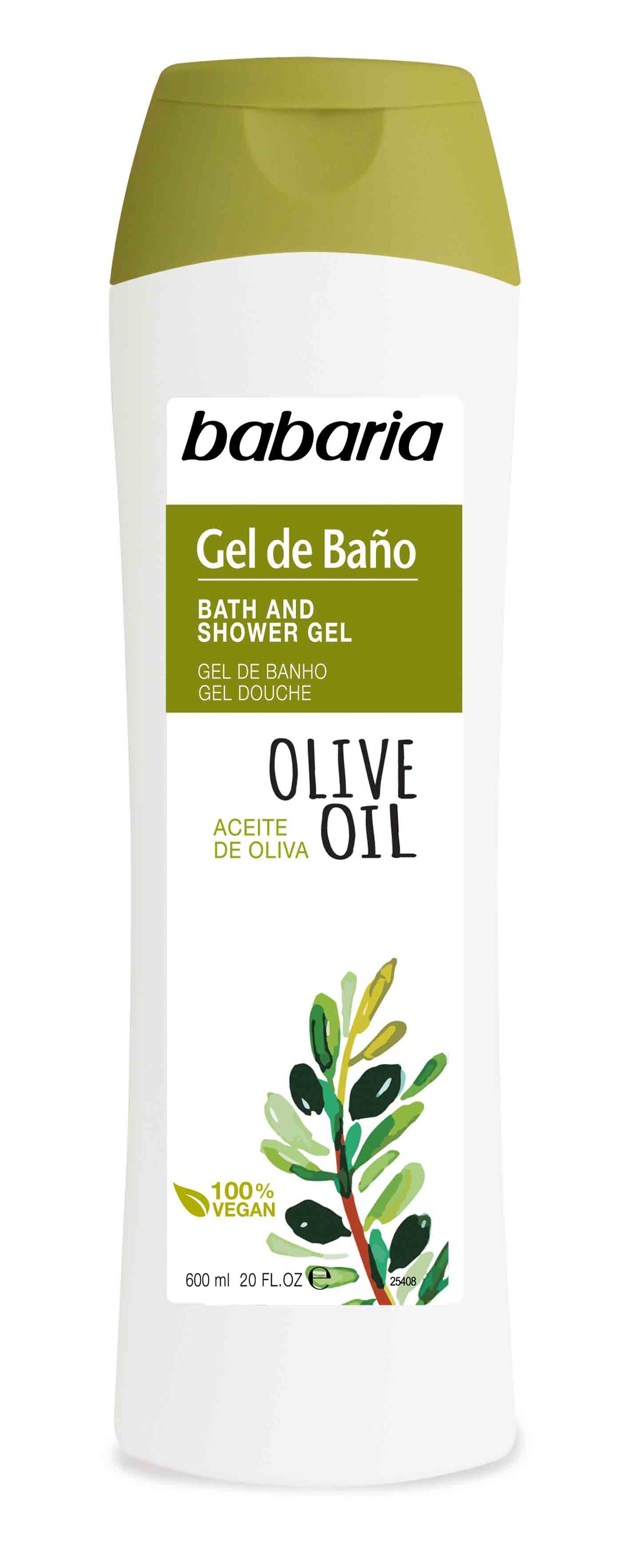 Babaria Bath and Shower Gel Olive Oil