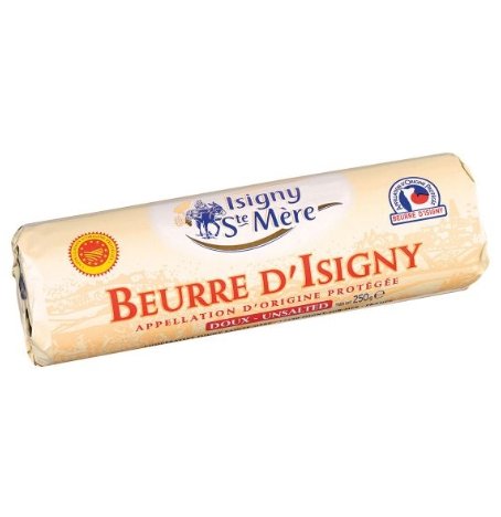 BUTTER AOP UNSALTED 250 g-ROLL: ISIGNY - bakeryland