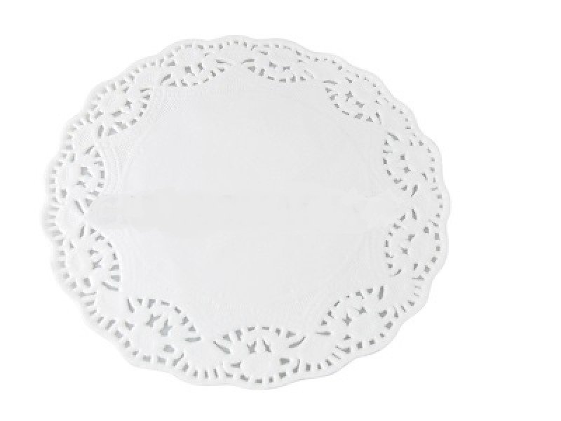 8021 6" Round Paper Lace Doilies bakeryland