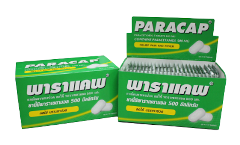 PARACAP 500 mg.