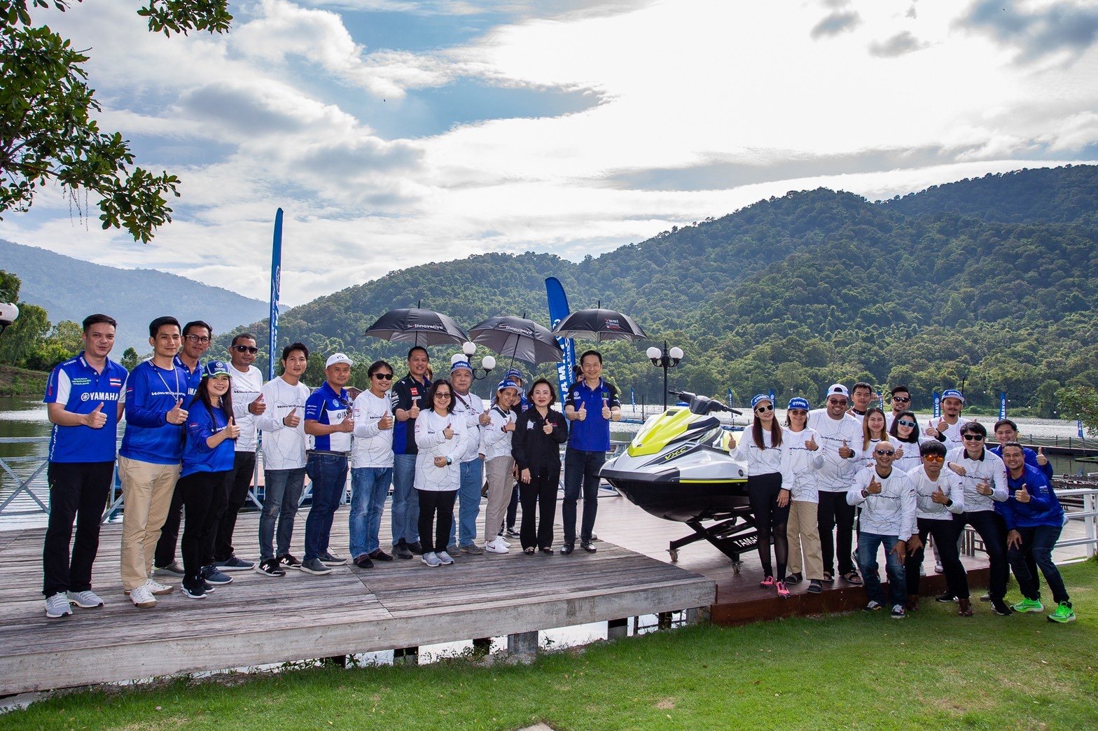 Yamaha: เชิญสื่อมวลชนชั้นนำร่วมทดสอบ YAMAHA WAVERUNNER 