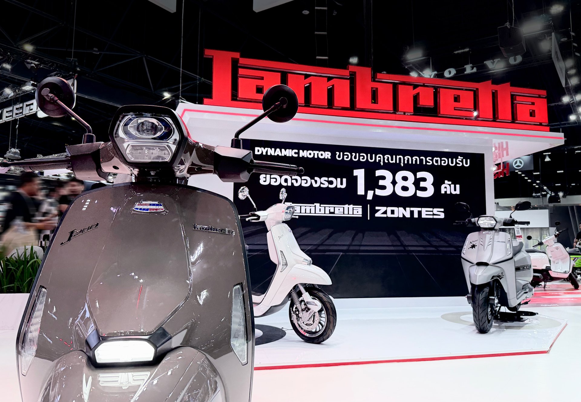 LAMBRETTA คว้ายอดจองอันดับ 1 Motor Expo 2025