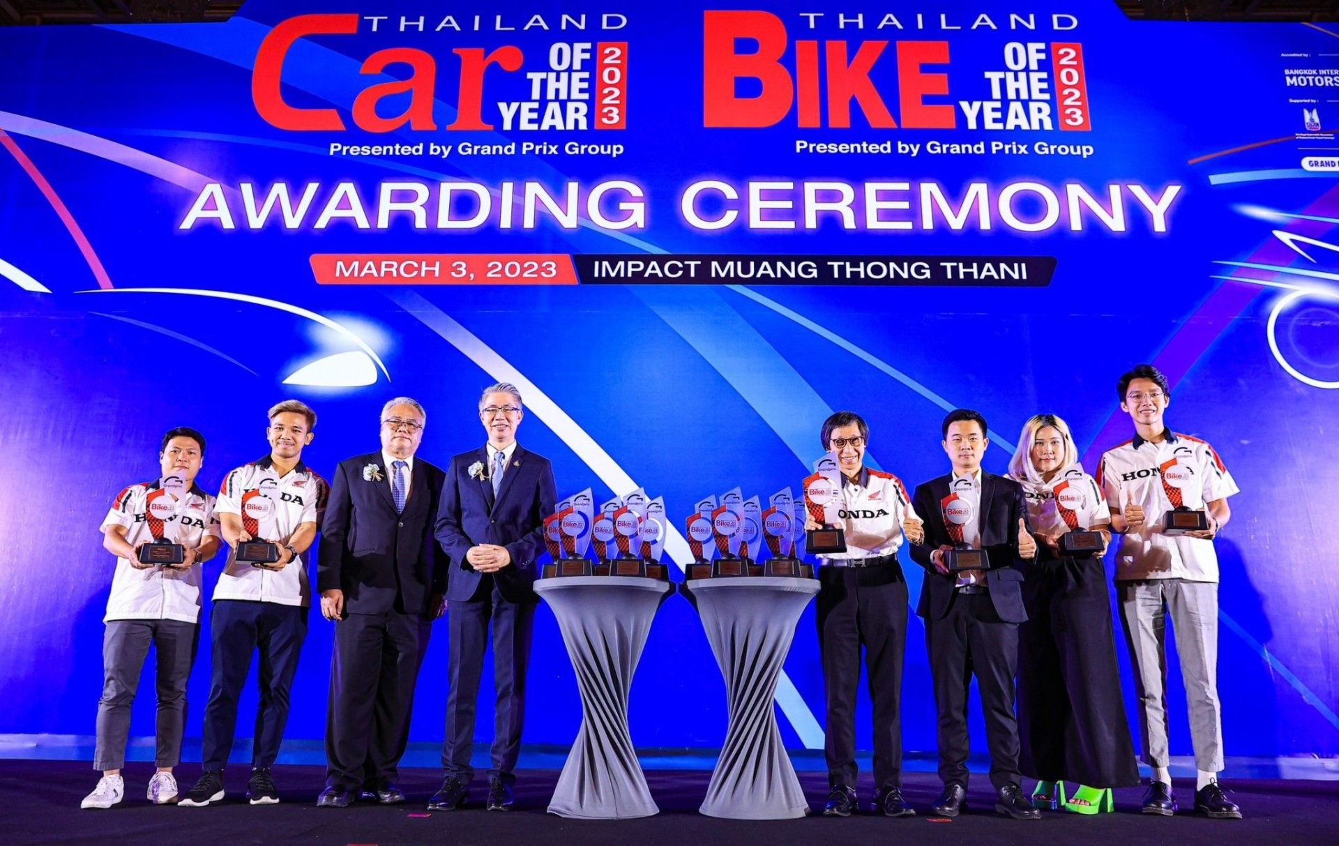 ฮอนด้าประกาศศักดาเบอร์ 1 คว้า 16 รางวัลสูงสุด BIKE OF THE YEAR 2023