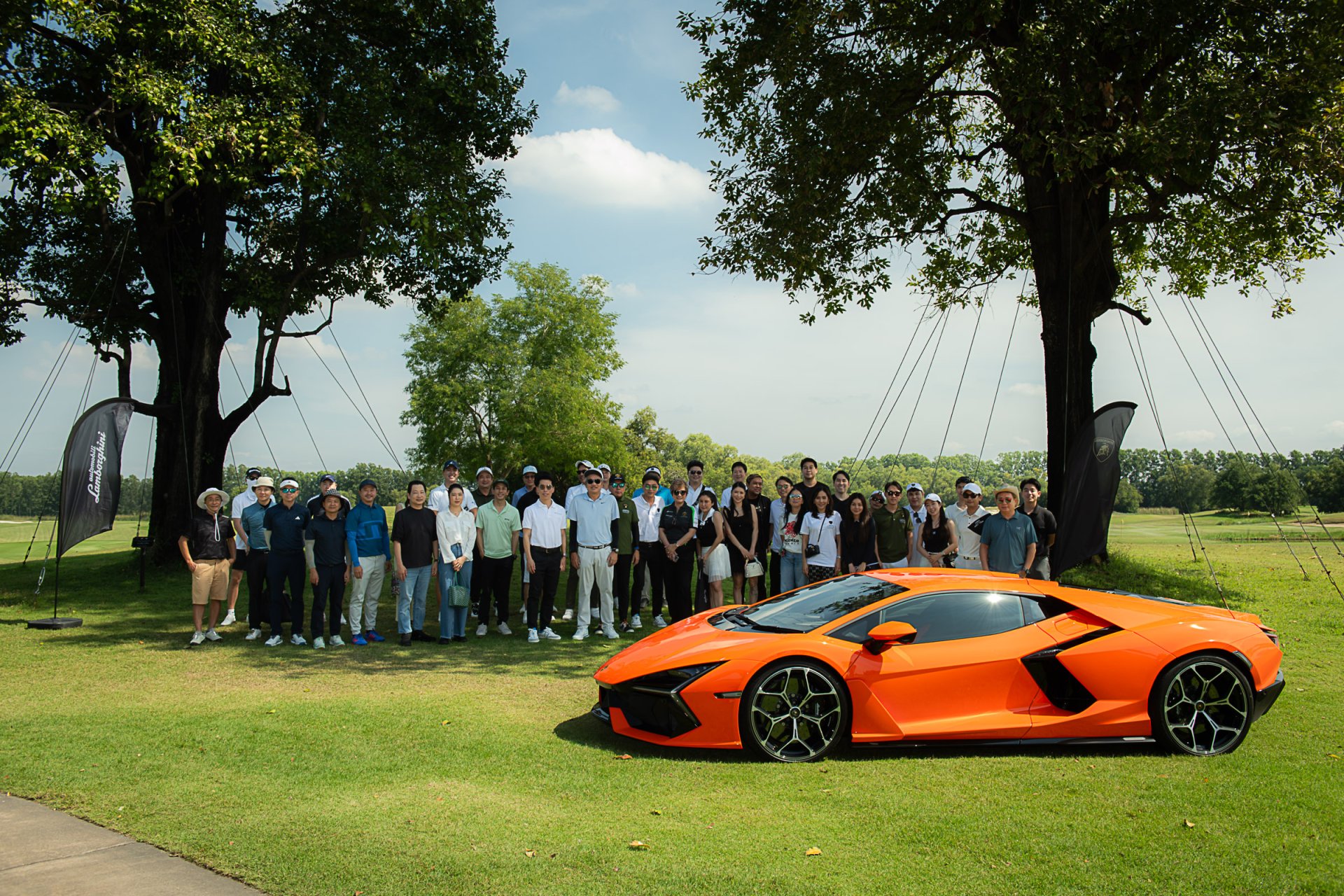 LAMBORGHINI BANGKOK GOLF EXPERIENCE  เปิดประสบการเดือด