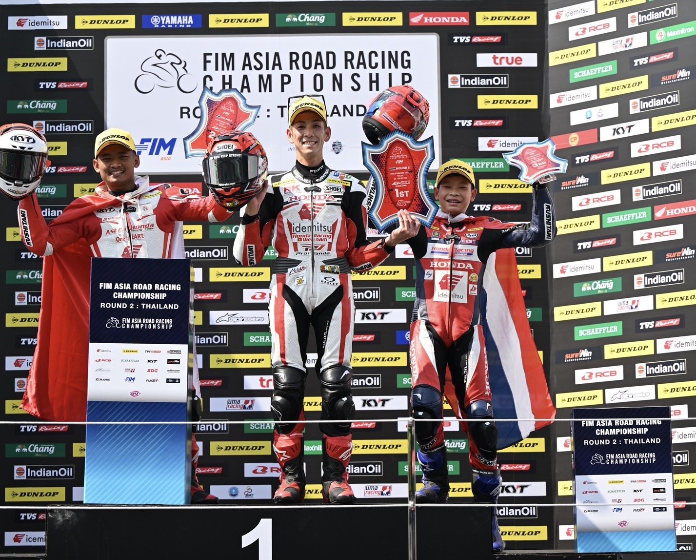  FIM Asia Road Racing สนามที่ 2  ศึกเรซที่ 1 รุ่น AP250