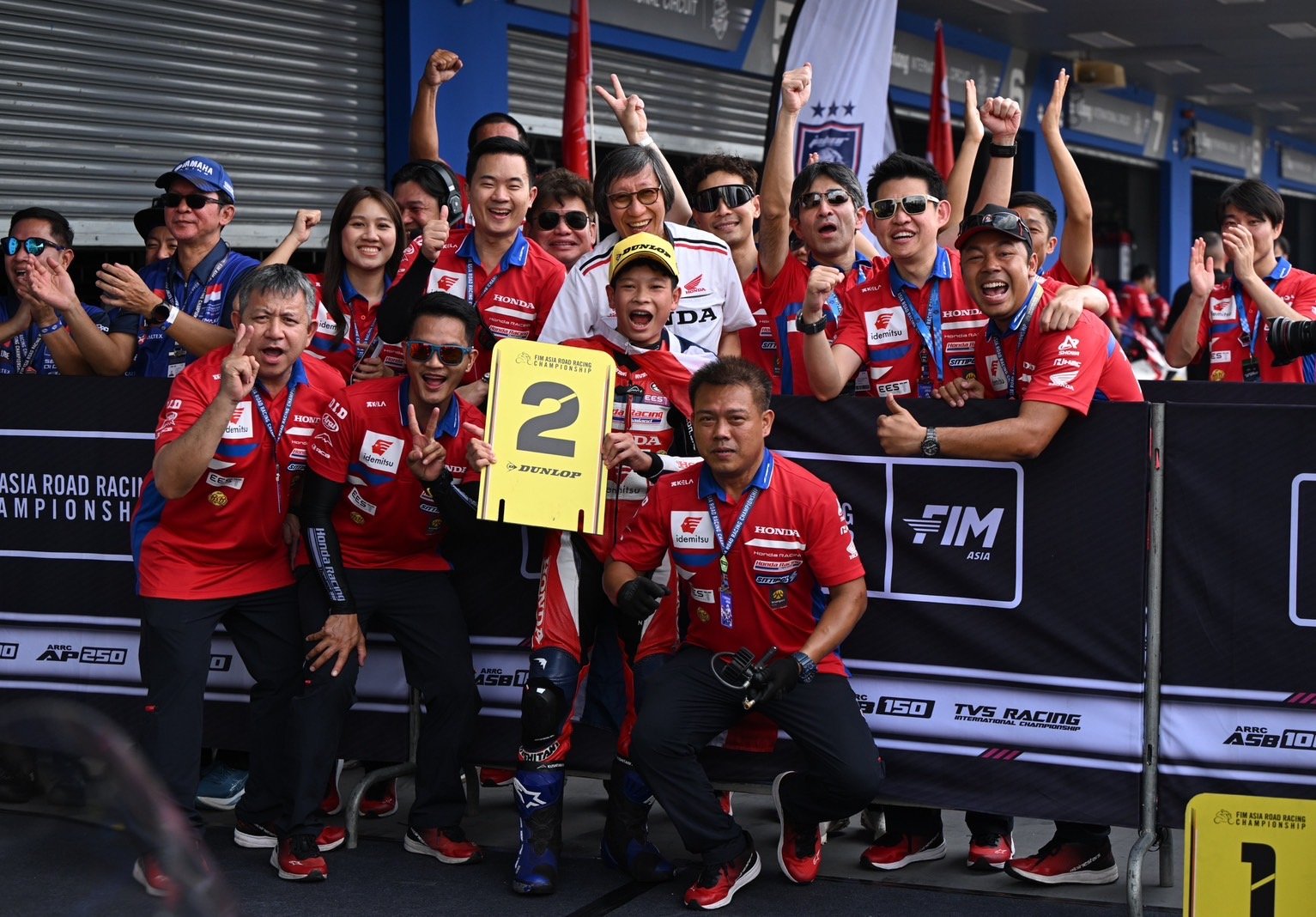 Honda CBR250RR คว้าโพเดียมอันดับ 2 ARRC สนามช้าง