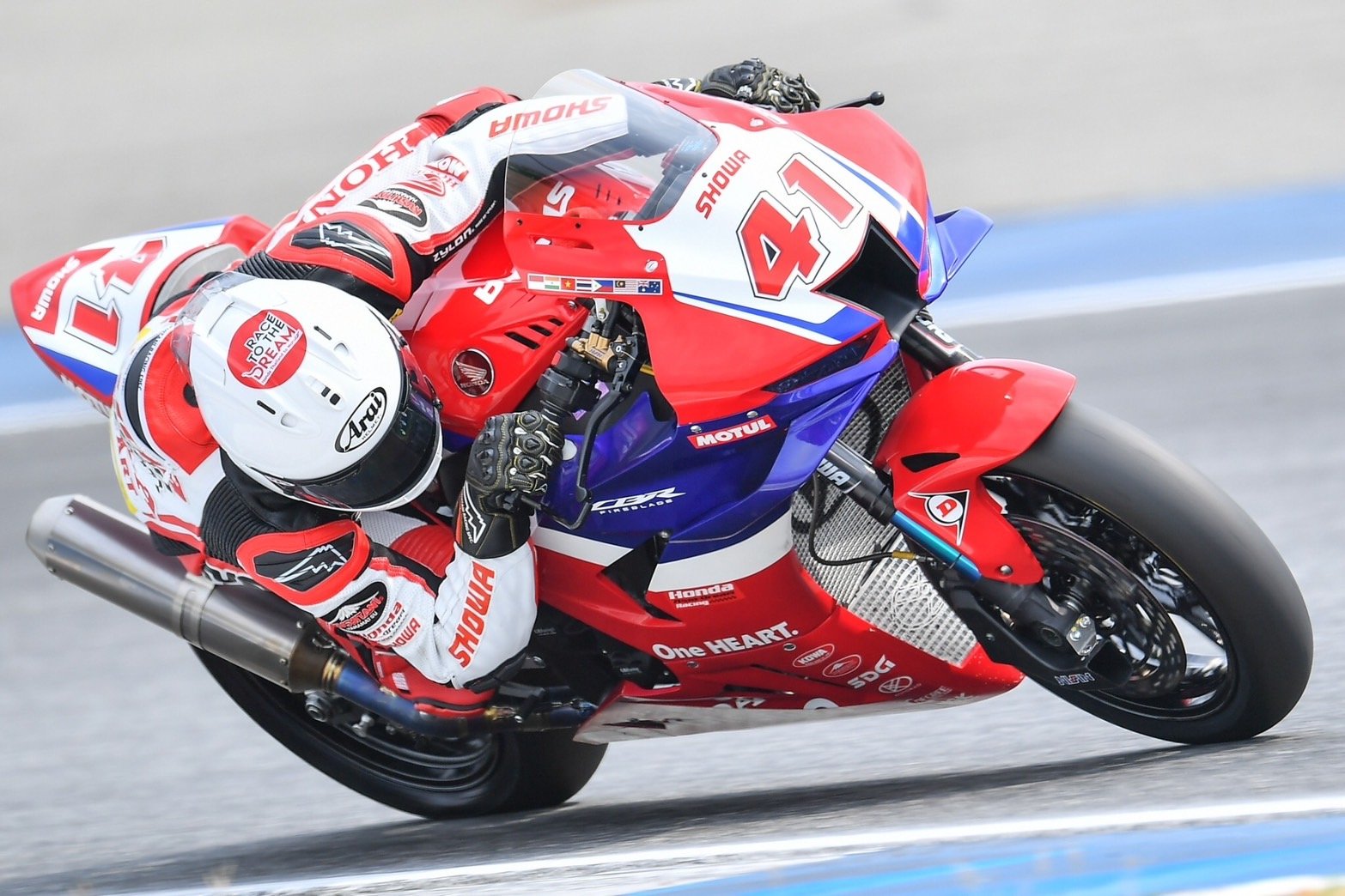 ดาวรุ่งไทยบิด Honda CBR600RR ซูเปอร์สปอร์ต 600 ซีซี ซ้อมวันแรกโฮมเรซ