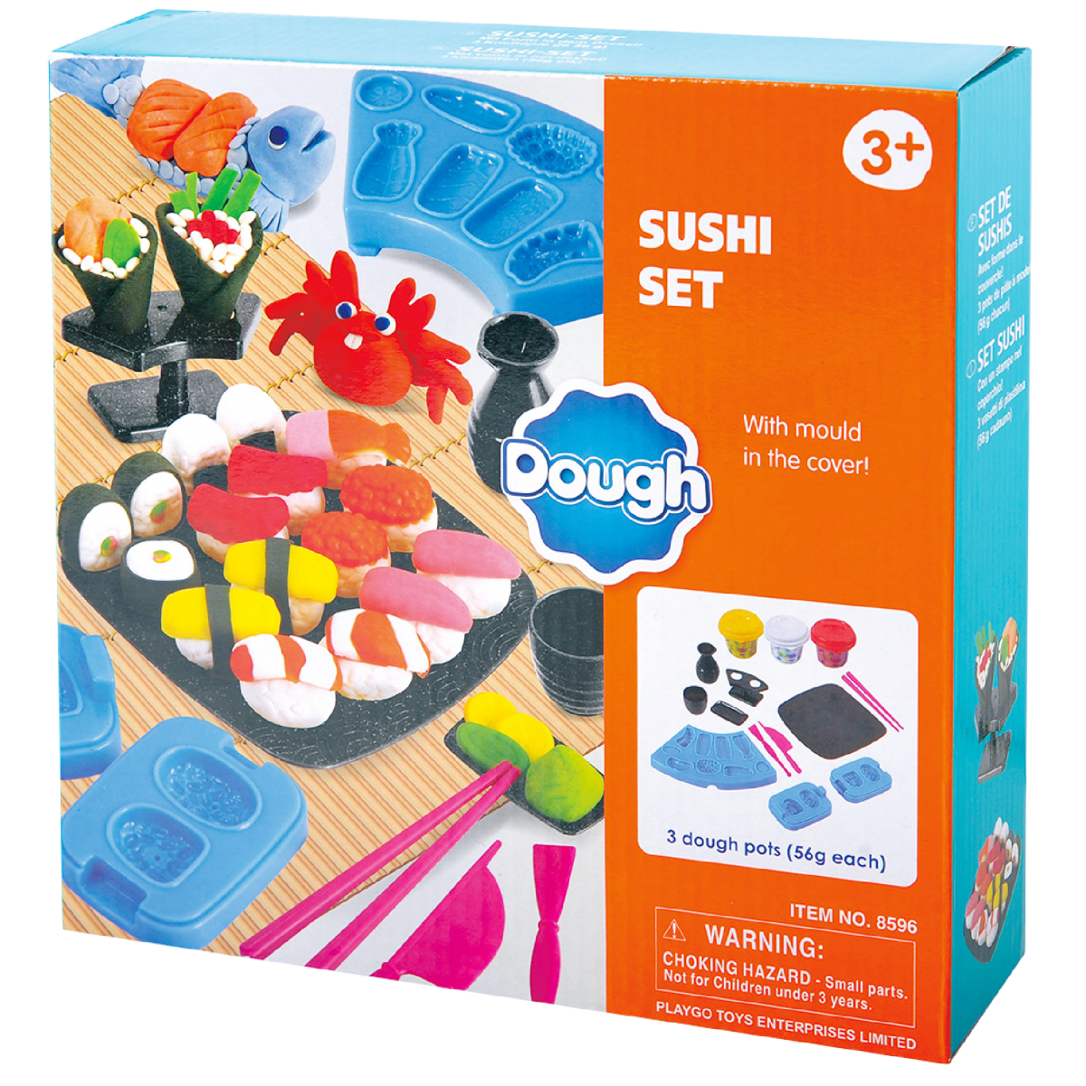 โดว์มินิเซ็ตซูชิ Sushi Set (รุ่น 8596) ยี่ห้อ PLAYGO