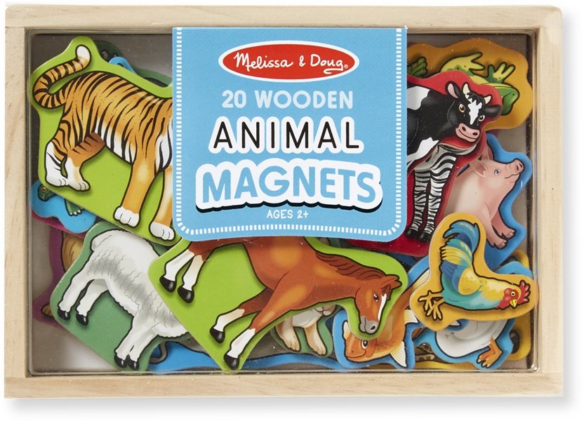 ชุดแม่เหล็กทั้งตัว สัตว์ 20 ชิ้น Animal Magnets รุ่น 475  ยี่ห้อ Melissa & Doug (นำเข้า USA)