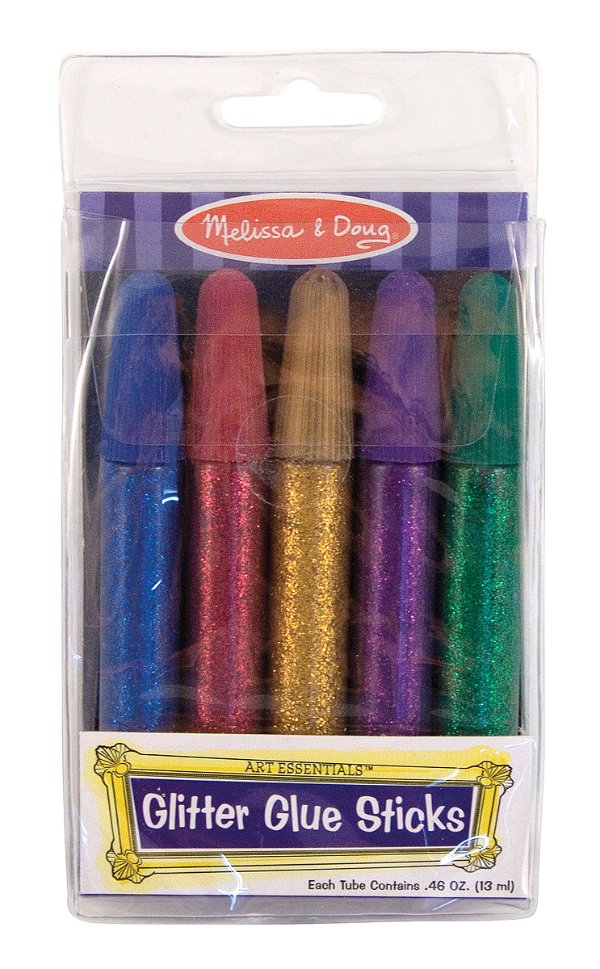 กาวกากเพชร 5 สี Glitter Glue Sticks 5pc รุ่น 4126 ยี่ห้อ Melissa & Doug (นำเข้า USA)
