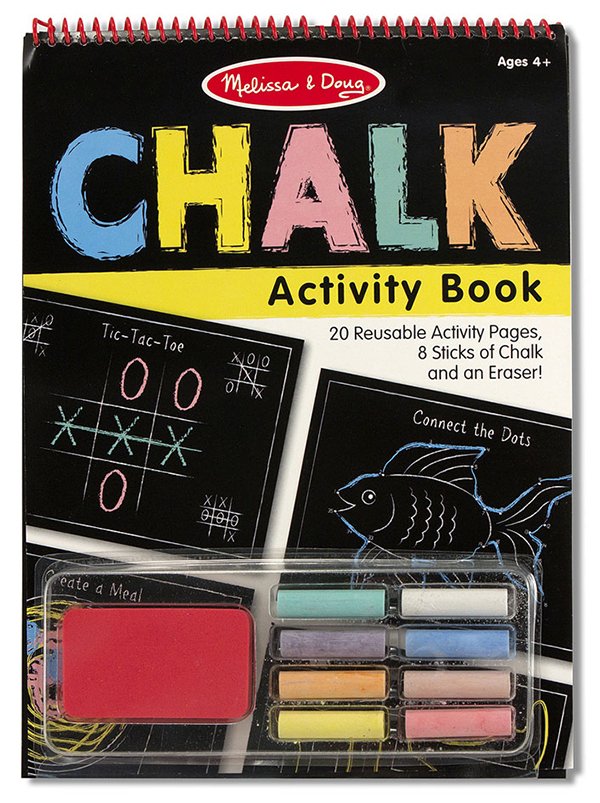 ชุดสมุดกิจกรรมชอล์ค Chalk Activity Book รุ่น 4503 ยี่ห้อ Melissa & Doug (นำเข้า USA)