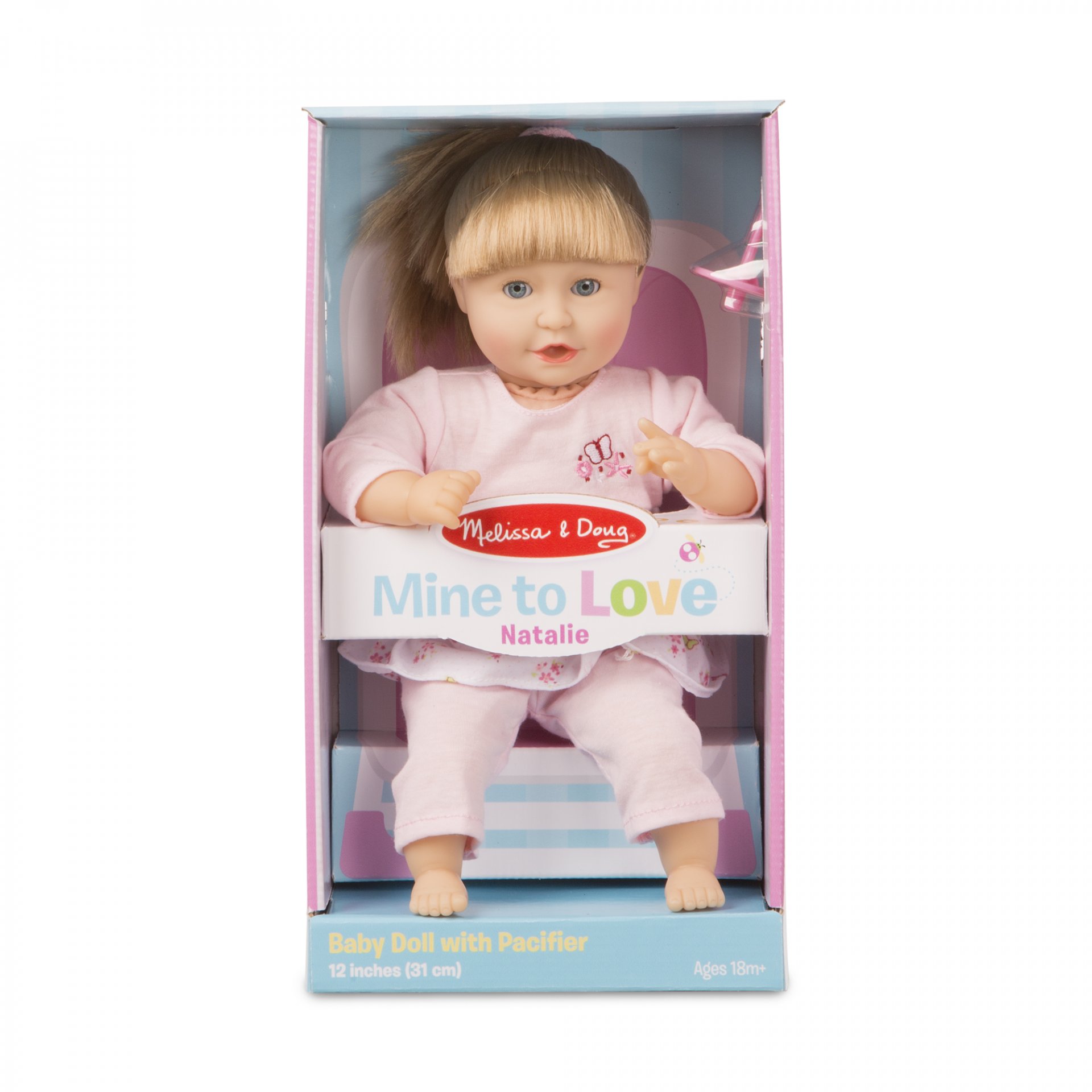 ชุดตุ๊กตาเด็กผู้หญิง Baby Natalie Doll รุ่น 4882 ยี่ห้อ Melissa & Doug (นำเข้า USA)