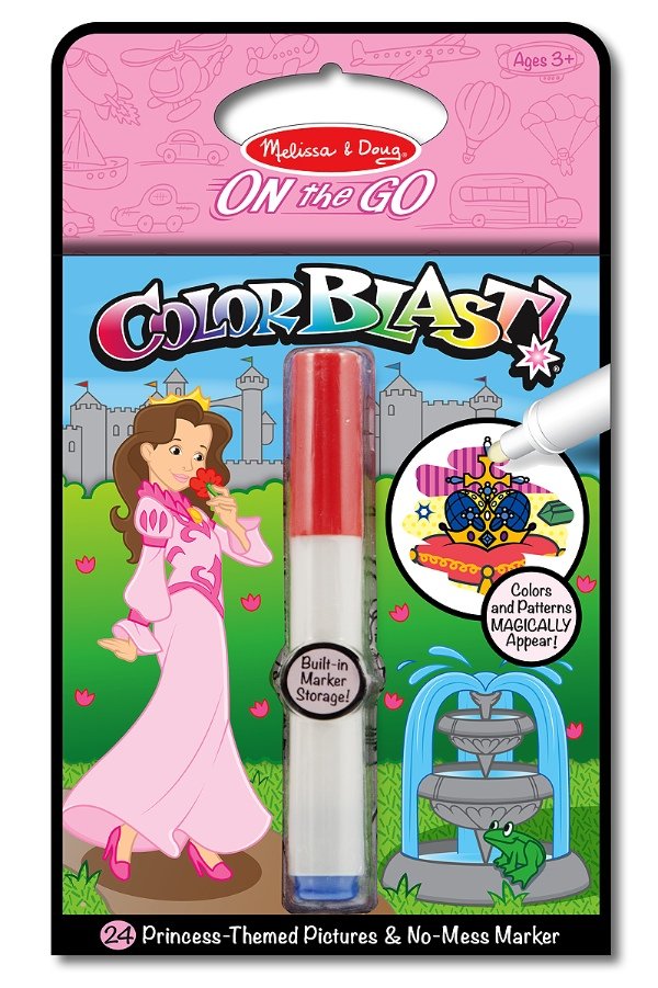 สมุดระบายสีด้วยมาร์กเกอร์ ชุดเจ้าหญิง Color Blast Princess รุ่น 5356 ยี่ห้อ Melissa & Doug (นำเข้า USA)