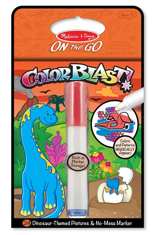 สมุดระบายสี ชุดไดโนเสาร์ Color Blast Dinosaur รุ่น 5357 ยี่ห้อ Melissa & Doug (นำเข้า USA)