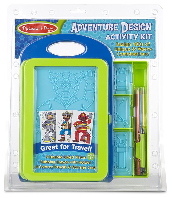  ชุดดีไซน์รูปภาพนักผจญภัยครบชุด Adventure Design Activity Kit รุ่น 8358 ยี่ห้อ Melissa & Doug (นำเข้า USA)