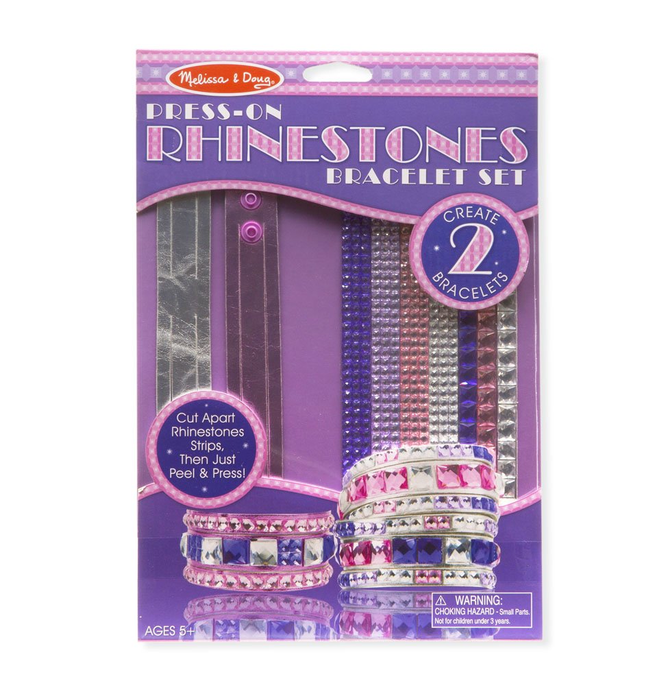 ชุดประดิษฐ์ทำกำไลข้อมือ Press-on Rhinestones - Bracelet DIY รุ่น 9244 ยี่ห้อ Melissa & Doug (นำเข้า USA)