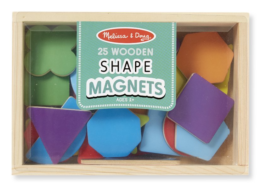 ชุดแม่เหล็กสี และรูปร่าง Shapes and Colors Magnets รุ่น 9277 ยี่ห้อ Melissa & Doug (นำเข้า USA)