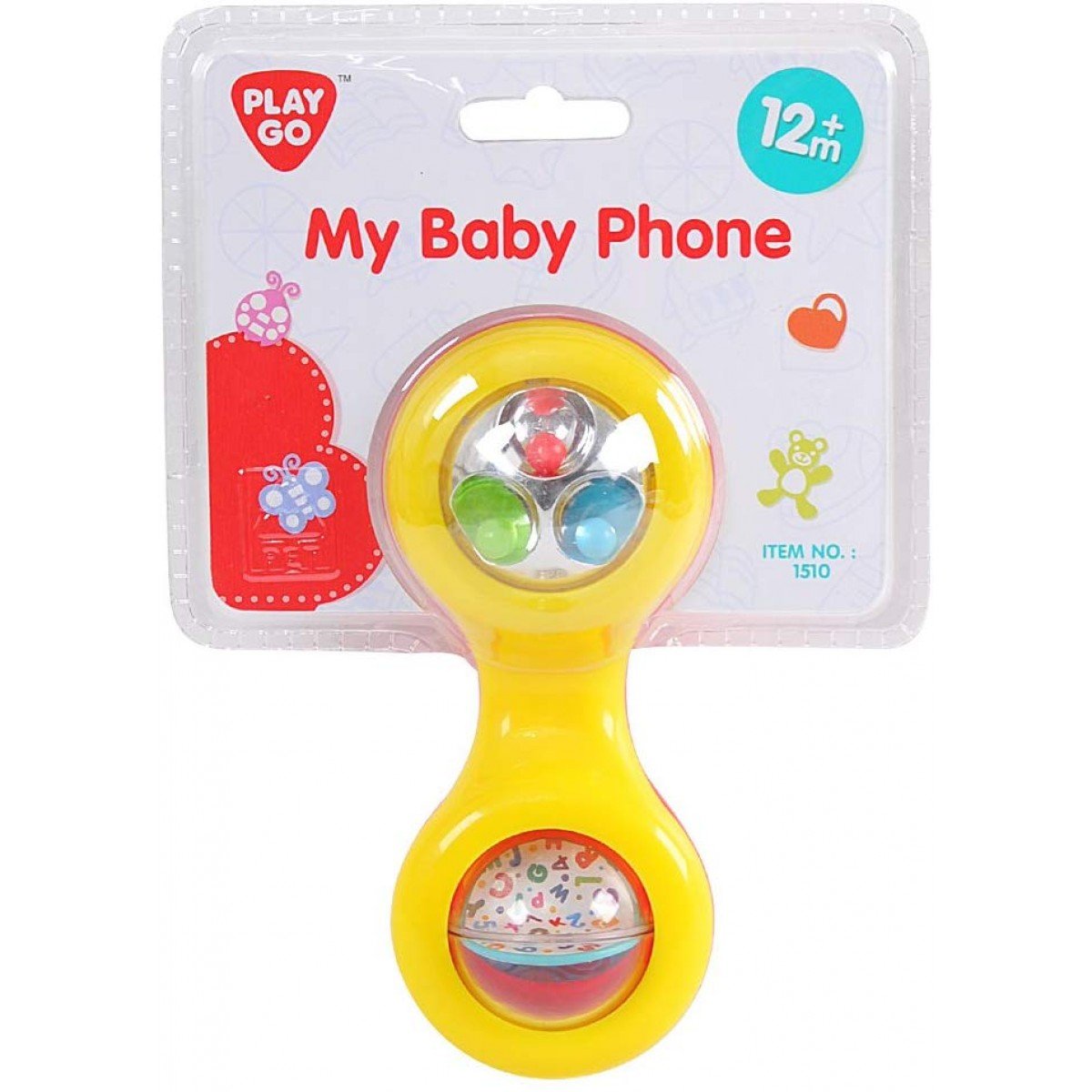 โทรศัพท์กิจกรรม MY BABY PHONE (รุ่น 1510) ยี่ห้อ PLAYGO