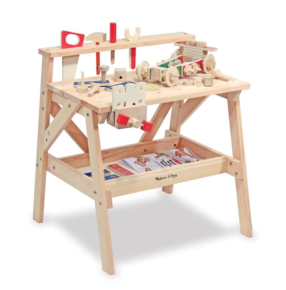 ชุดแท่นประดิษฐ์ รุ่นก่อสร้าง Wooden Project Workbench รุ่น 2369 ยี่ห้อ Melissa & Doug (นำเข้า USA)