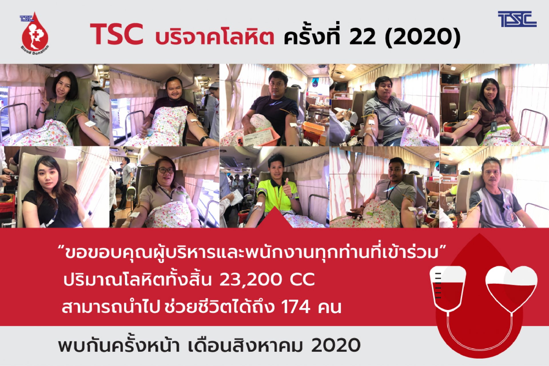 TSC Blood Donation #22 (2020)