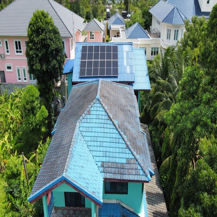 ติดตั้งระบบโซล่าร์เซลล์ 5 kW On-grid system พุทธมณฑลสาย 1 กทม.