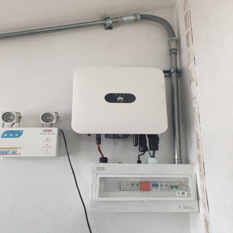 ติดตั้งระบบโซล่าร์เซลล์ 3 kW On-grid system สำหรับคุณไชยัน อ.ลำลูกกา จ.ปทุมธานี ติดตั้งระบบโซล่าร์เซลล์ 3 kW On-grid system สำหรับคุณไชยัน อ.ลำลูกกา จ.ปทุมธานี