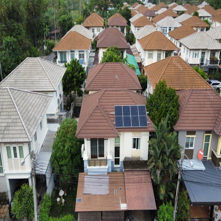 ติดตั้งระบบโซล่าร์เซลล์ 1.6 kW On-grid system อ.เมือง จ.นนทบุรี ติดตั้งระบบโซล่าร์เซลล์ 1.6 kW On-grid system อ.เมือง จ.นนทบุรี