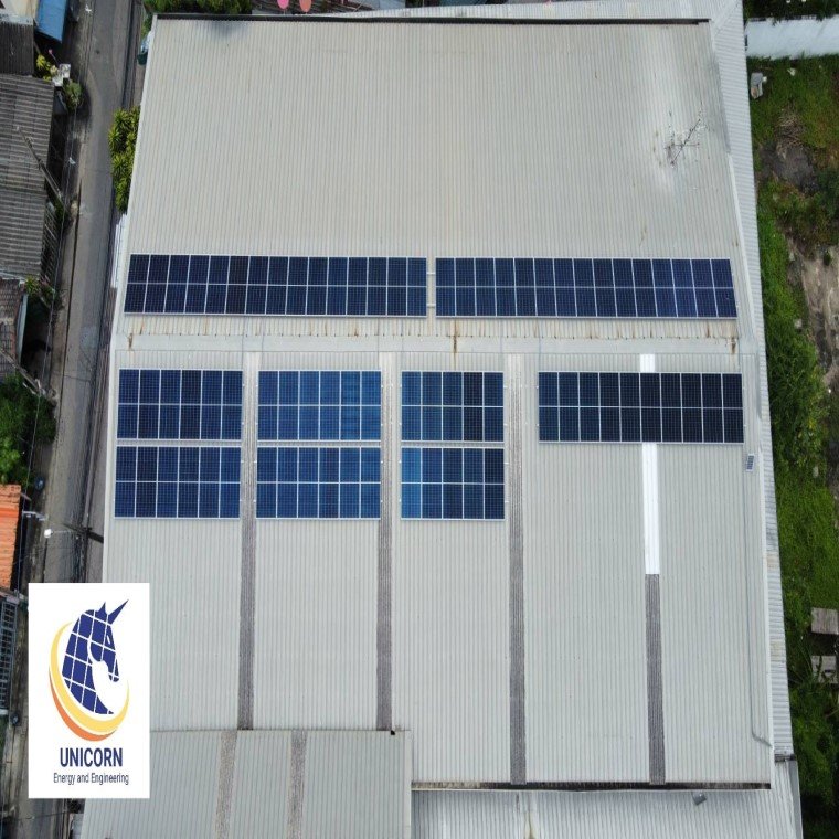 ติดตั้งระบบโซล่าร์เซลล์ 40 kW On-grid system  เขตปบางกอกน้อย กทม.