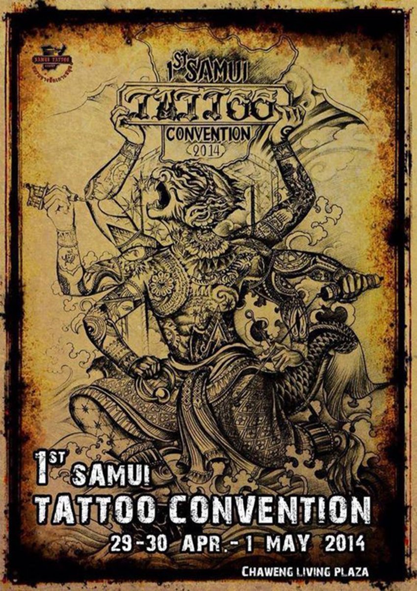 SAMUI TATTOO CONVENTION 2014