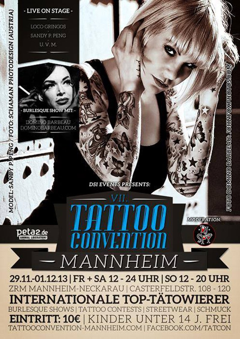 MANNHEIM TATTOO CONVENTION 2013