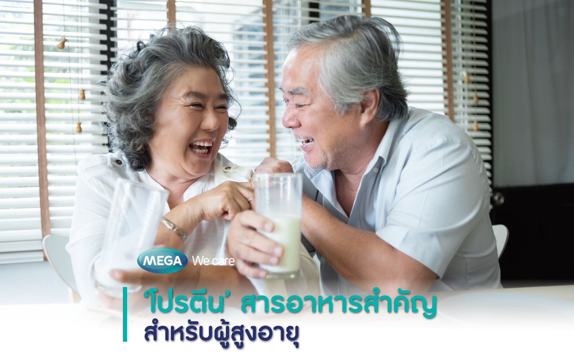โปรตีน’ สารอาหารสำคัญสำหรับผู้สูงอายุ