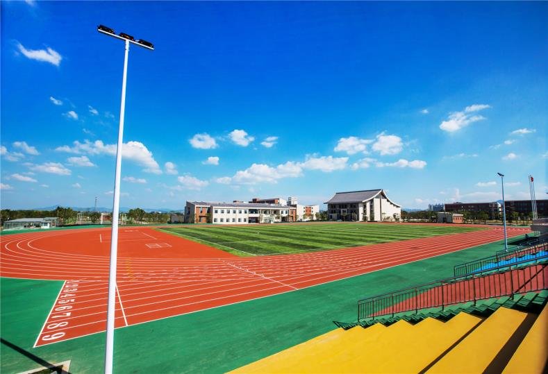 Prefabricated rubber running track projects