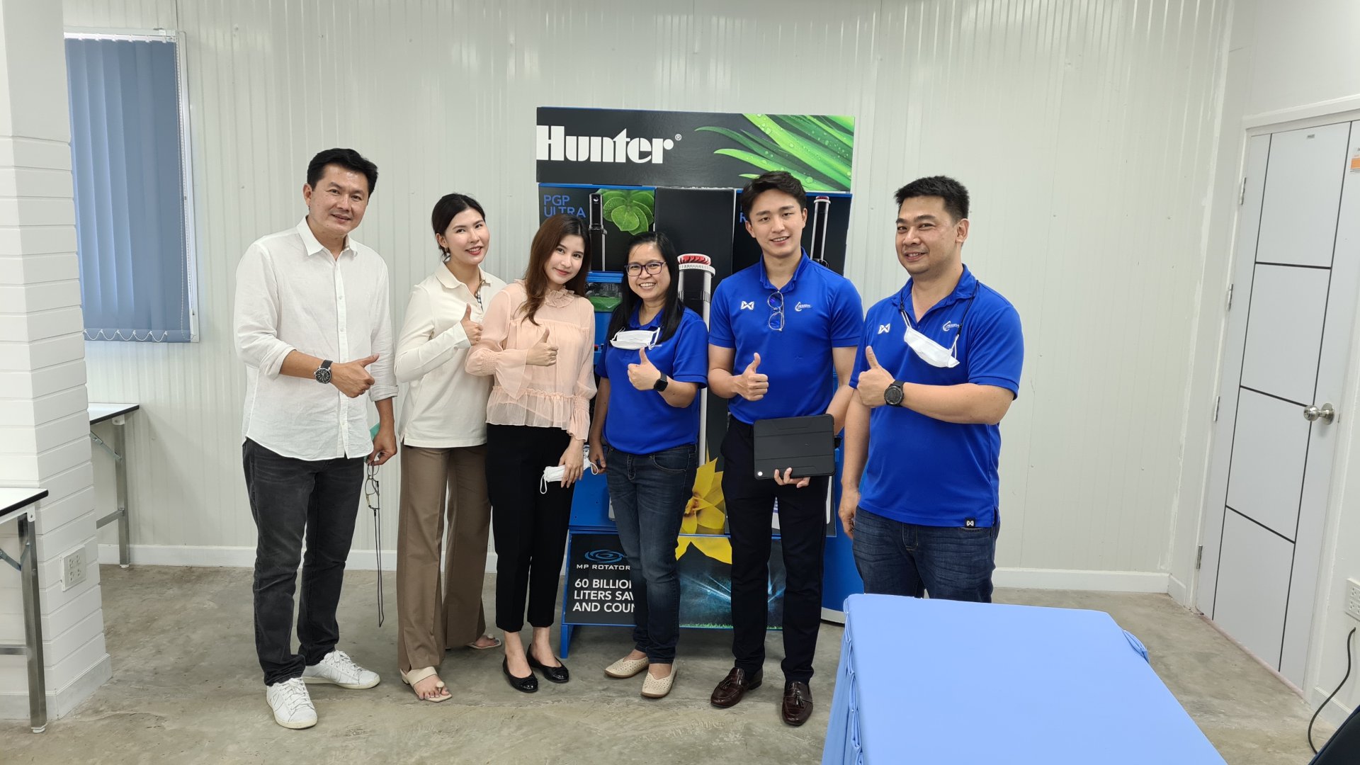 อบรมตัวแทนกับทางคู่ค้า Hunter (Thailand) Co.,Ltd