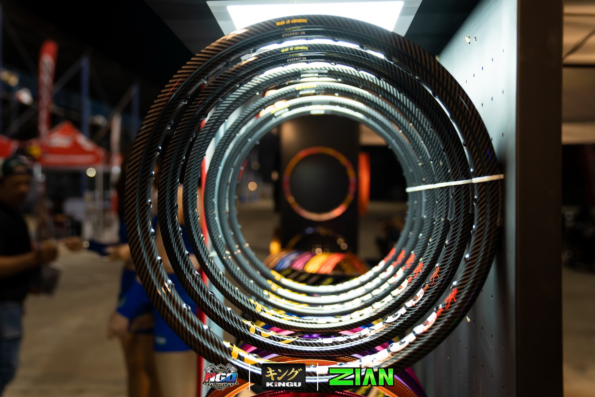 KINGU Rim Carbon Style (Alloy Material) Light/Hard/Stable - kingualloy