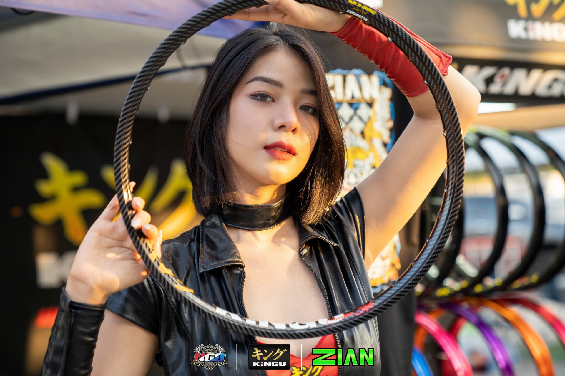 KINGU Rim Carbon Style (Alloy Material) Light/Hard/Stable - kingualloy