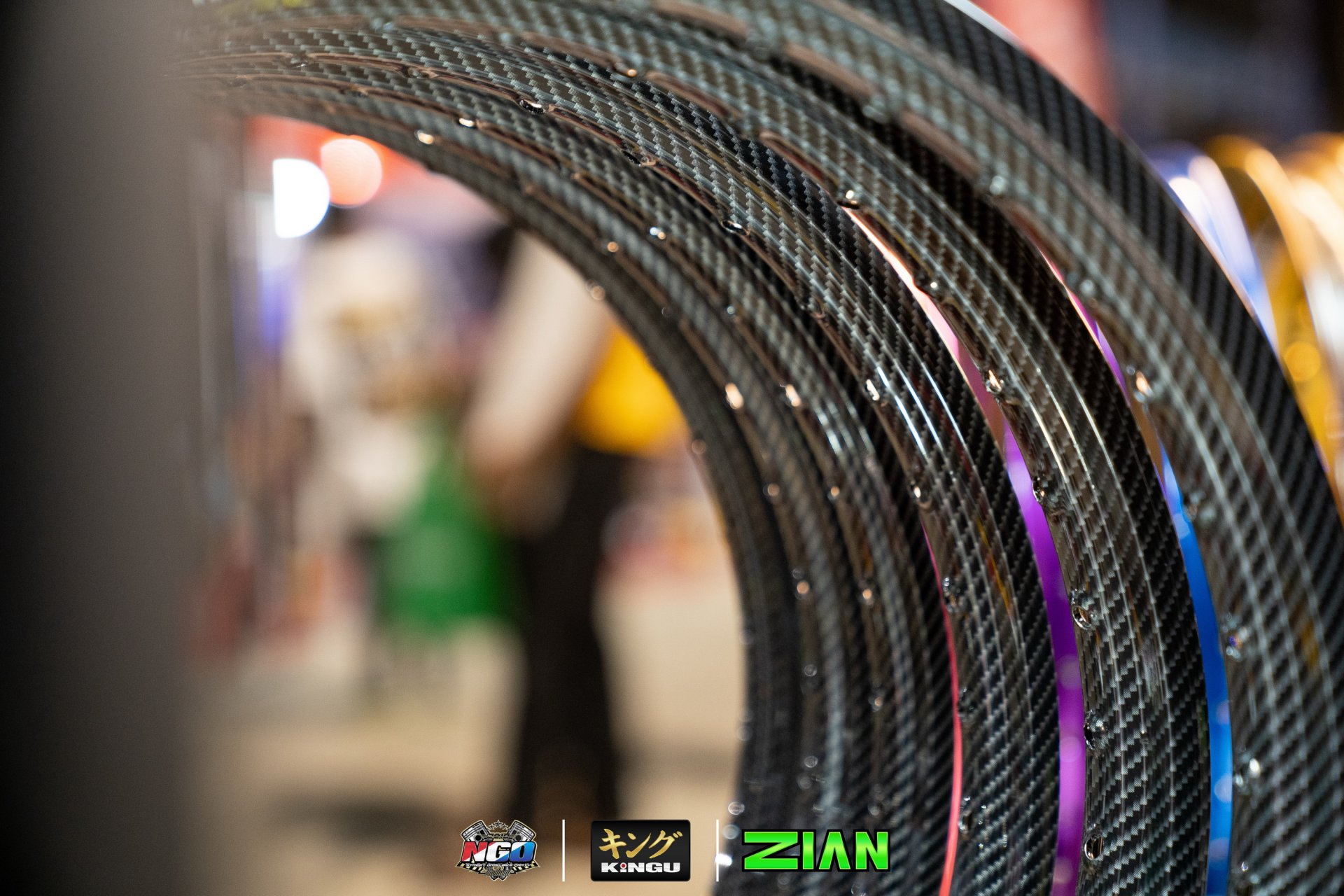 KINGU Rim Carbon Style (Alloy Material) Light/Hard/Stable - kingualloy