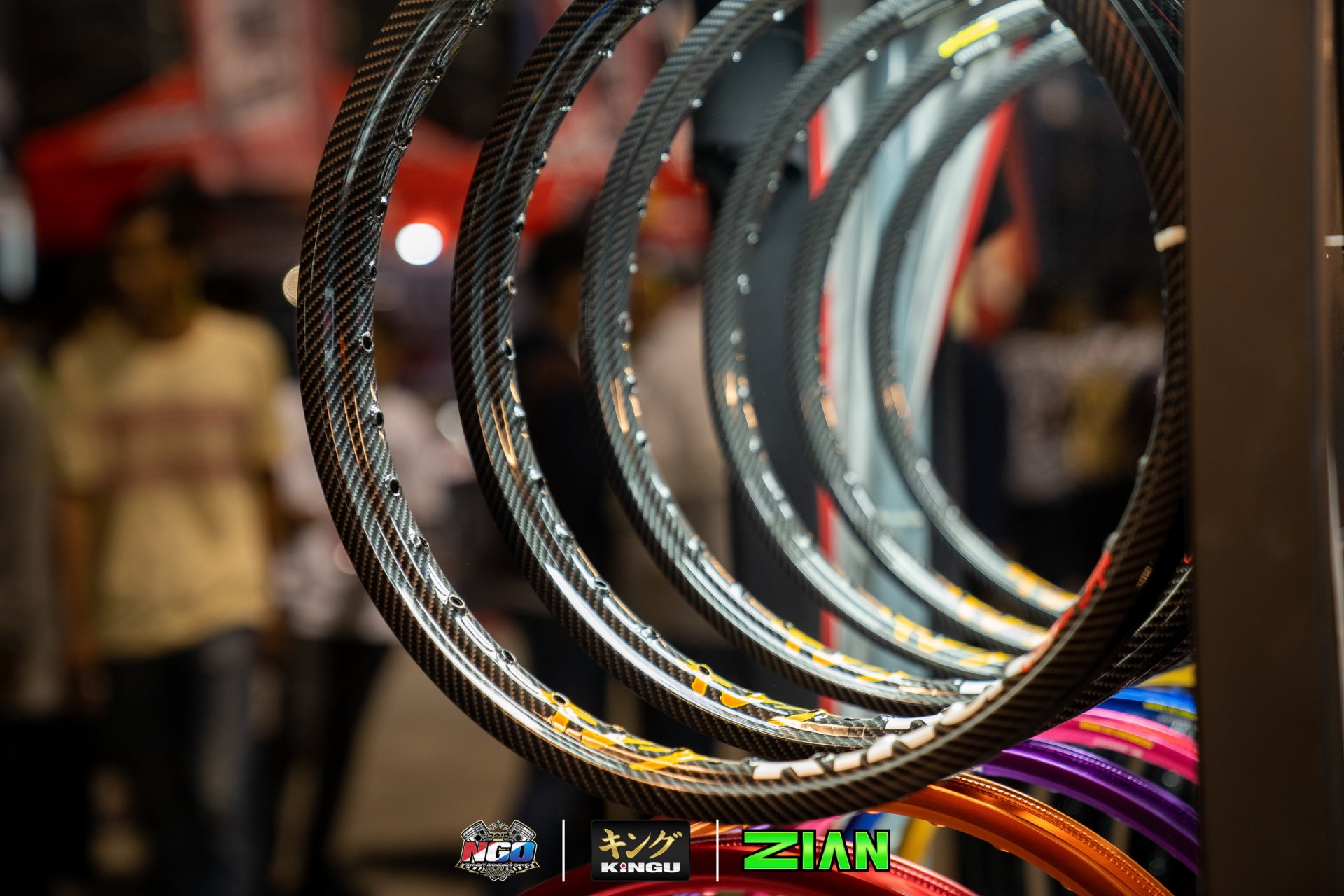 KINGU Rim Carbon Style (Alloy Material) Light/Hard/Stable