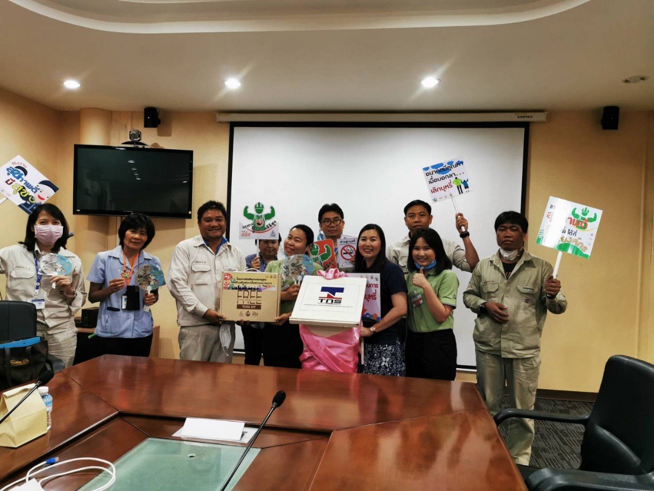 ทีมงานโครงการส่งเสริมฯ เยี่ยมชมโครงการ “TNS Better Health Better Wellness (โครงการสุขภาพดี ทีเอ็นเอส มีสุข)” ที่บริษัทไทยนิปปอนฯ จังหวัดฉะเชิงเทรา