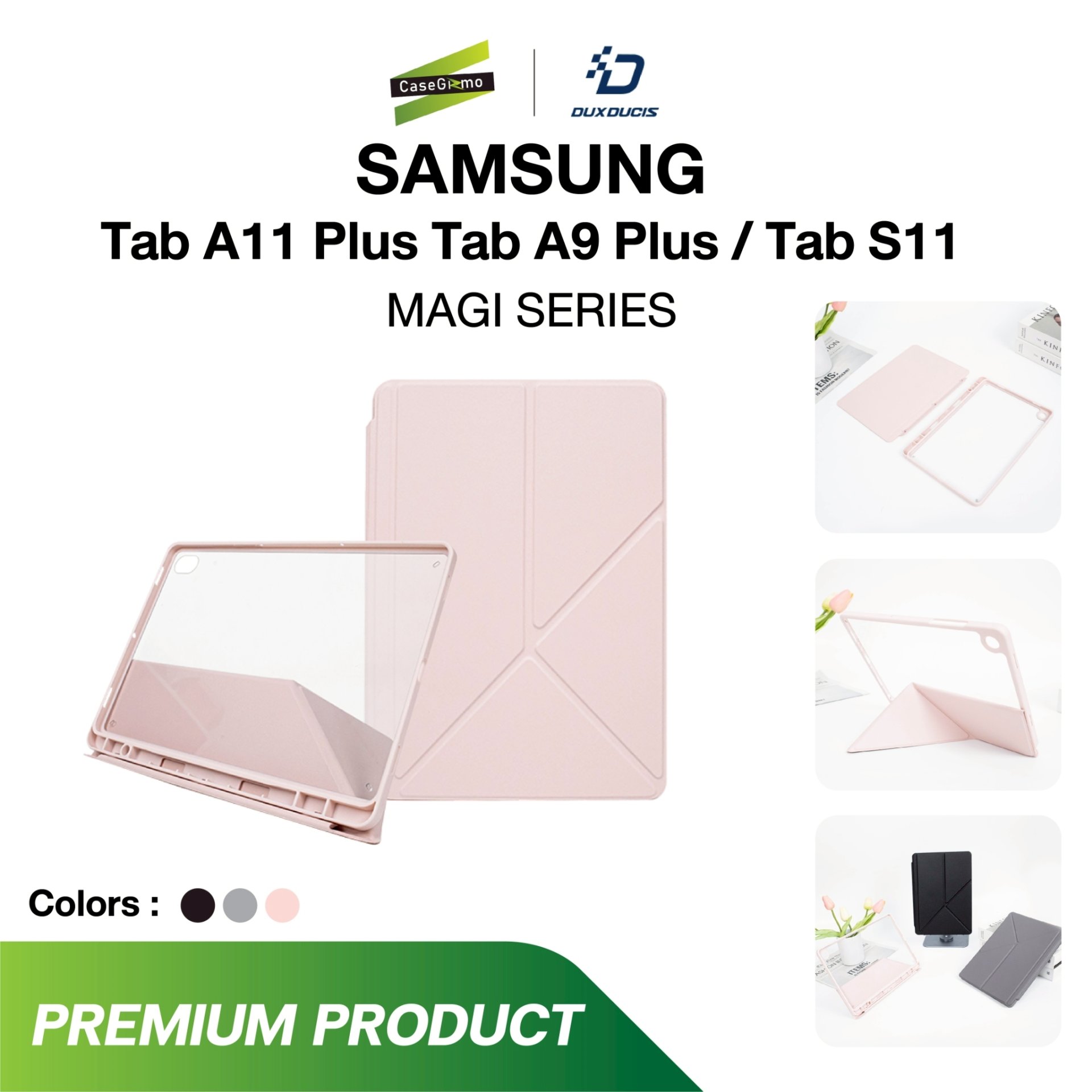 เคส Dux Dusic Magi Series Samsung Tab A11/A9 Plus บางเบา
