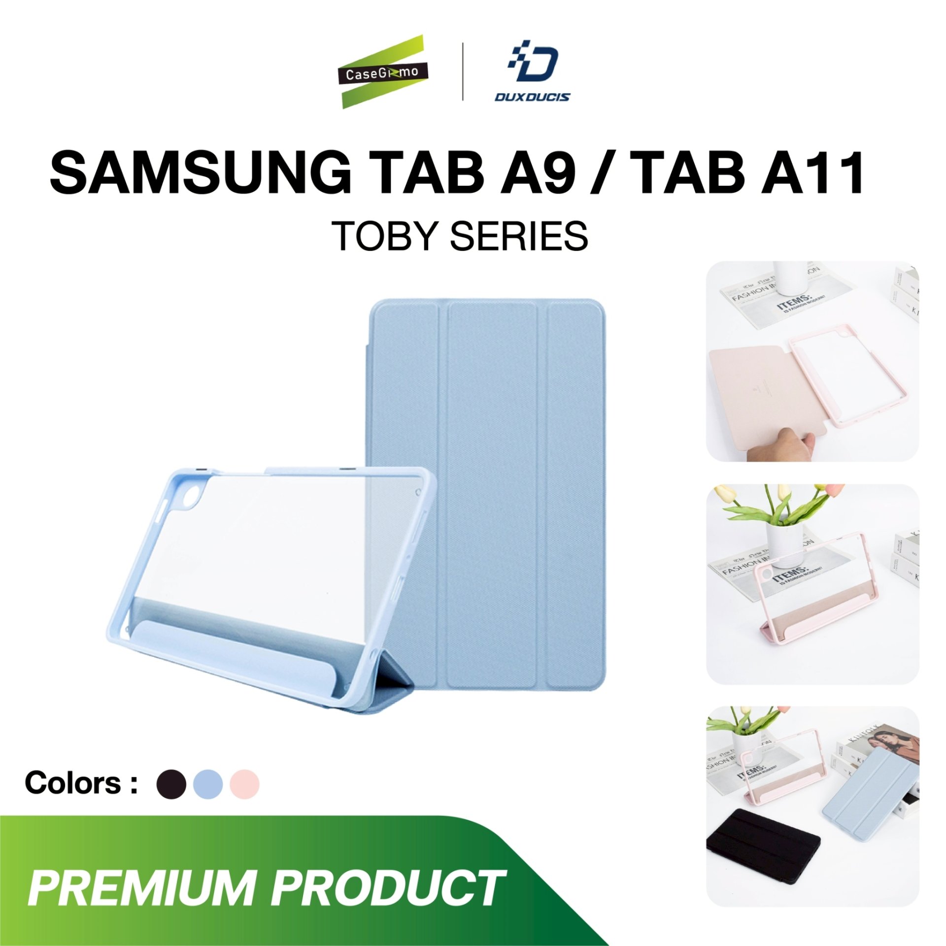 เคส Dux Dusic Toby Series Samsung Tab A11/A9 บางเบา