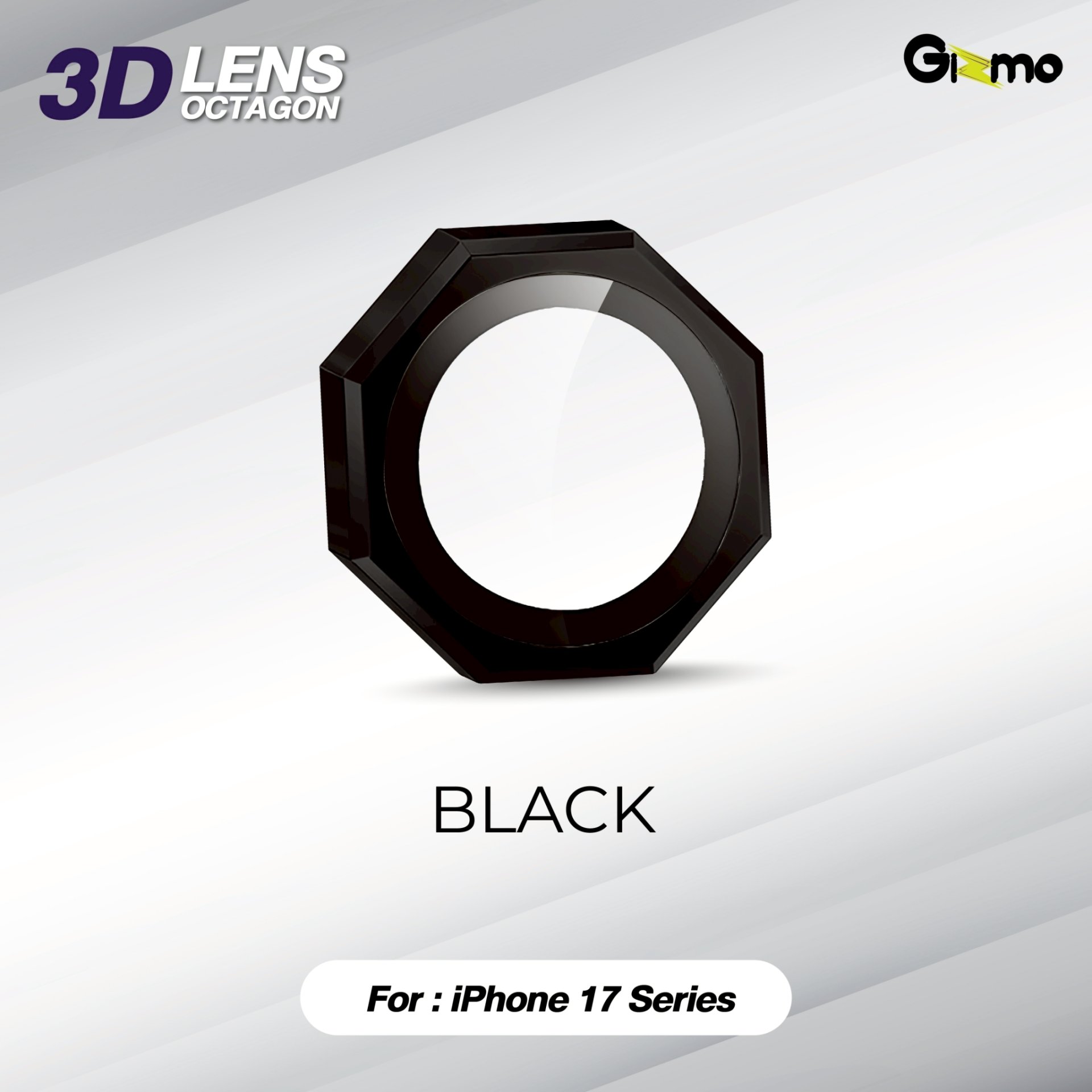 Gizmo Octagon Lens เลนส์อลูมิเนียมแปดเหลี่ยม iPhone 17