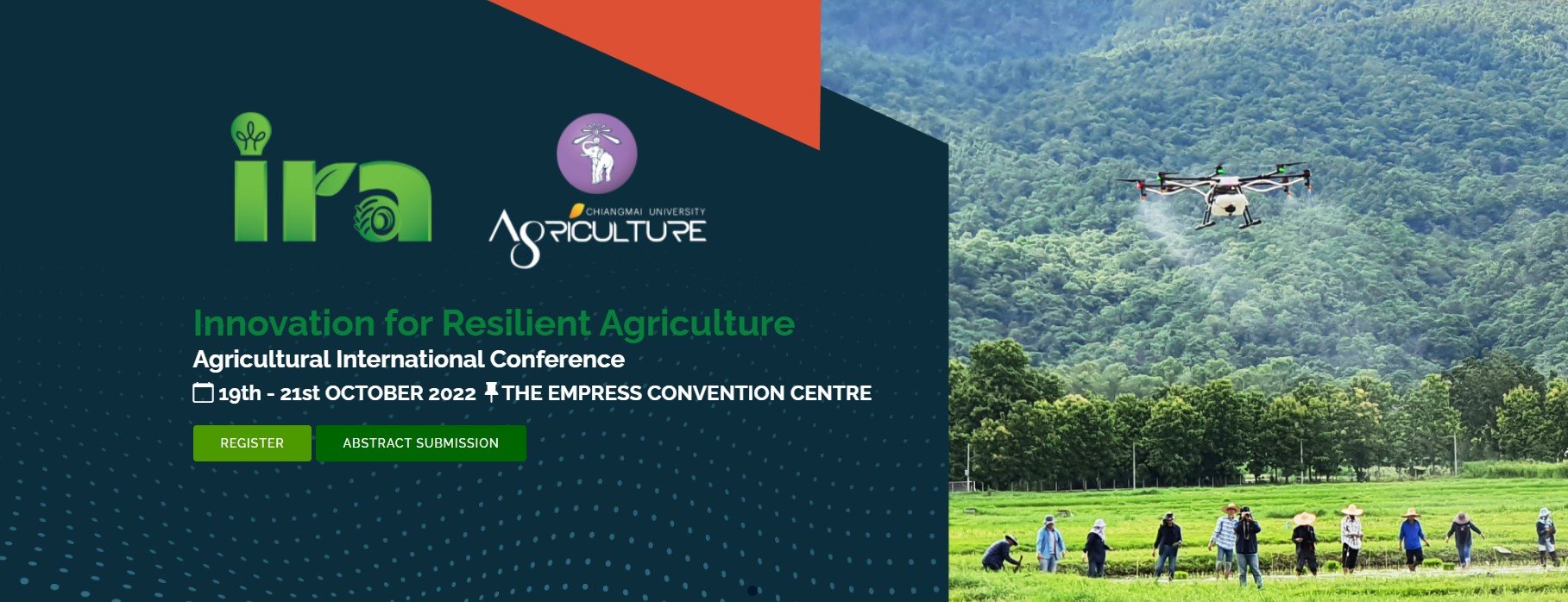 ประชาสัมพันธ์เชิญชวน  ส่งผลงานวิจัยเข้าร่วมประชุมวิชาการและนำเสนอผลงานวิจัยระดับนานาชาติ Innovation for Resilient Agriculture
