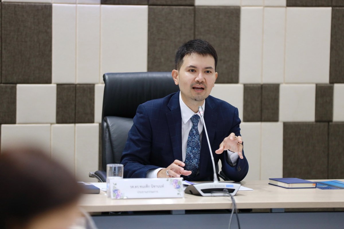 สถาบันวิจัยและพัฒนา มหาวิทยาลัยสวนดุสิต จัดประชุมคณะกรรมการบริหารการวิจัย ครั้งที่ ๑/๒๕๖๖