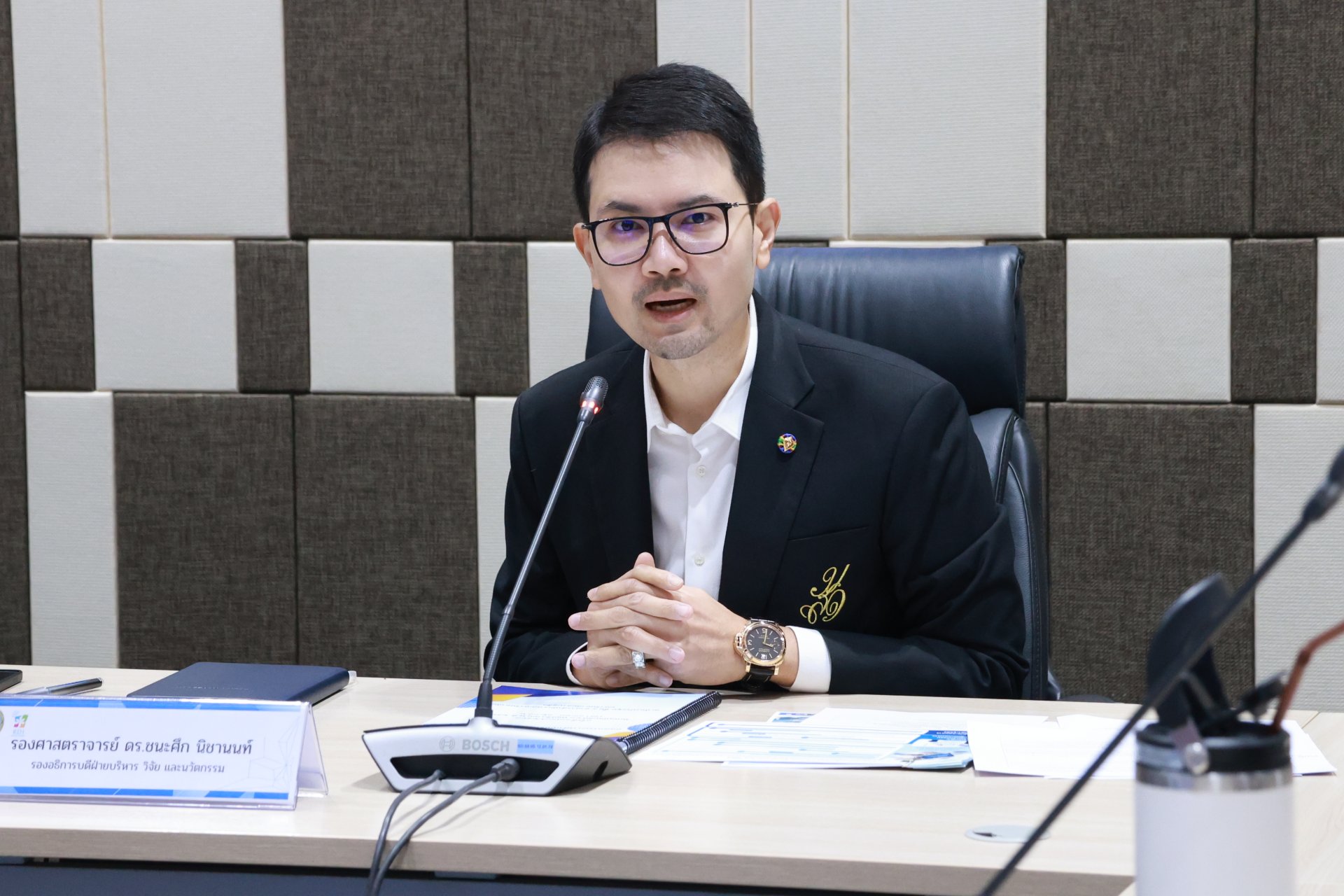 สถาบันวิจัยและพัฒนา มหาวิทยาลัยสวนดุสิต จัดประชุมคณะกรรมการดำเนินงานสถาบันวิจัยและพัฒนา ครั้งที่ 10(13)/2568