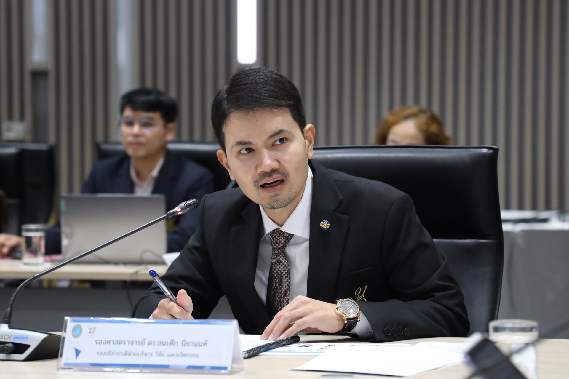 สถาบันวิจัยและพัฒนาจัดประชุมคณะอนุกรรมการขับเคลื่อนการดำเนินงานเครือข่ายการวิจัย SDU Research Club ครั้งที่ 1/2568