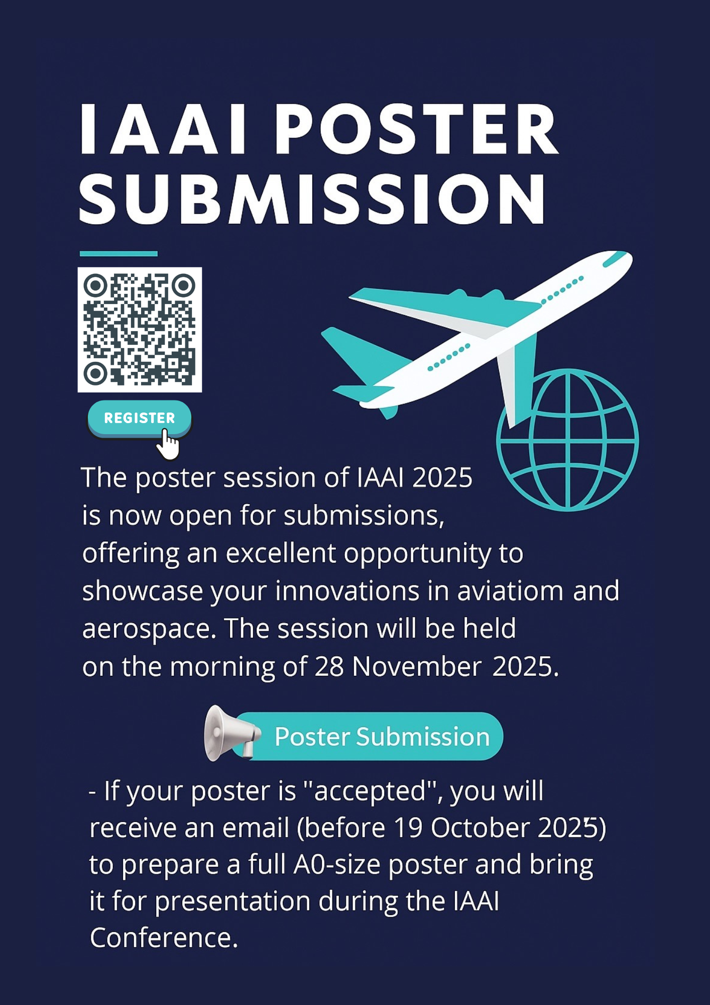 ประชาสัมพันธ์เชิญชวน เข้าร่วมประชุมวิชาการระดับนานาชาติ Innovation Aviation & Aerospace Industry-International Conference 2025 