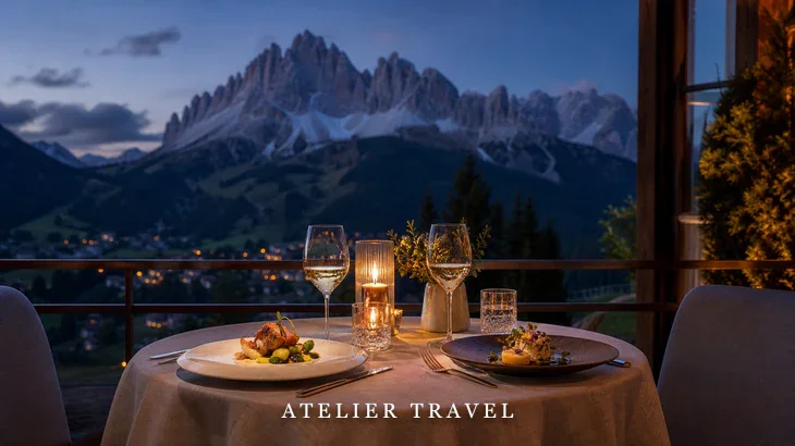 ประสบการณ์ Fine Dining แบบลักชัวรีท่ามกลางวิว Italian Alps